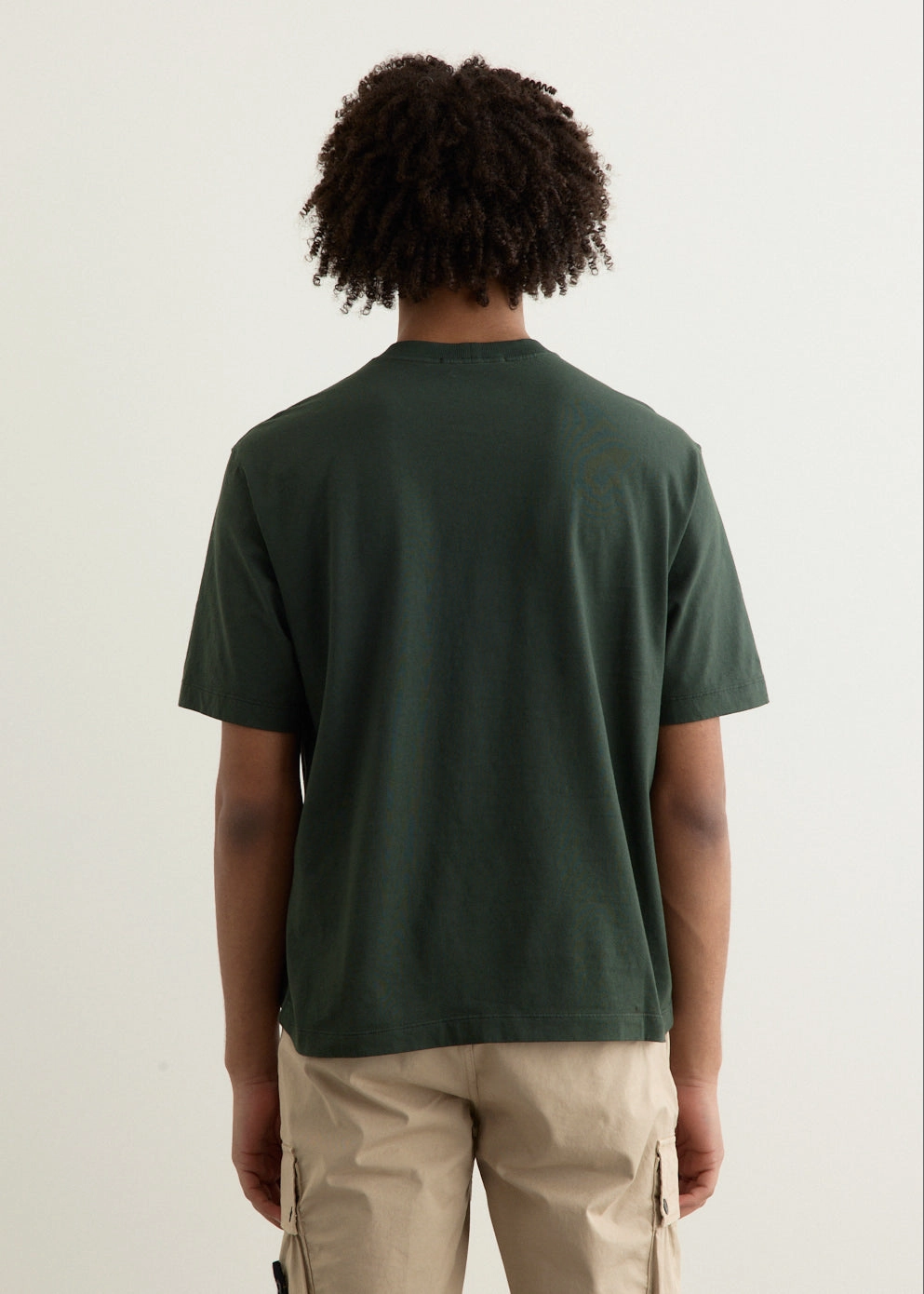 certified Playful Vibes Regular Fit Compass Patch Overdyed T-Shirt