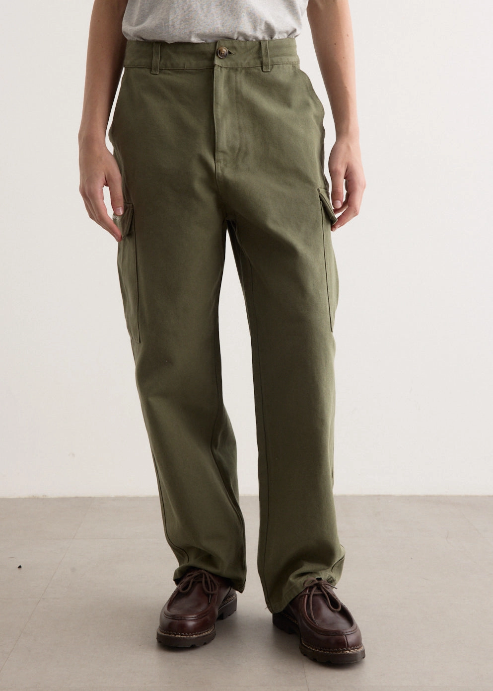 Cargo Pants Flexible Waist Multi-Purpose Wear