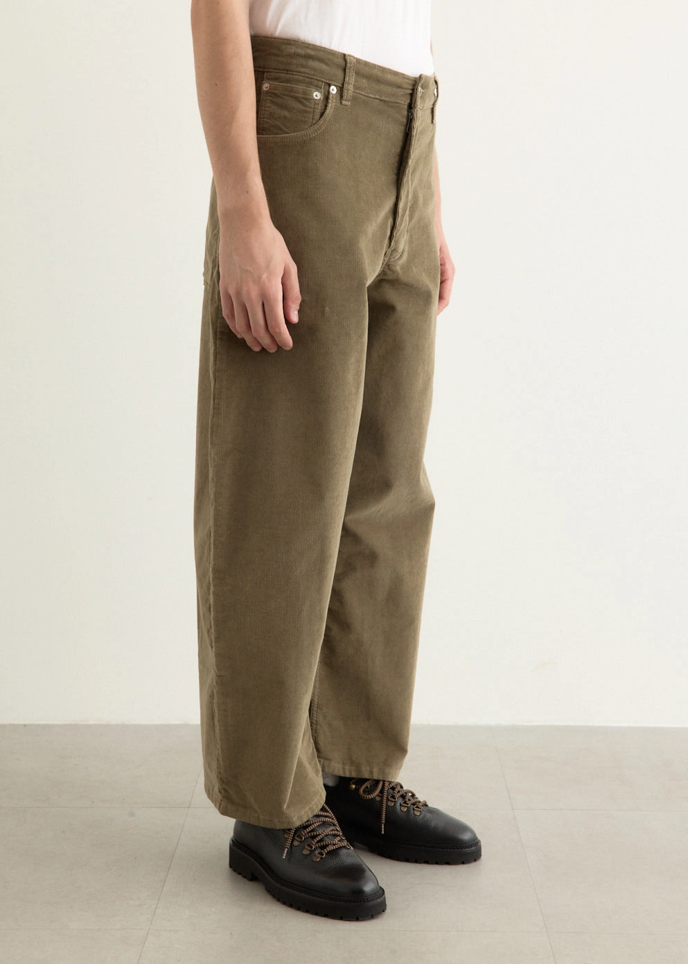 Paolo Corduroy Volume Pant Soft Fabric Stretchable Fabric