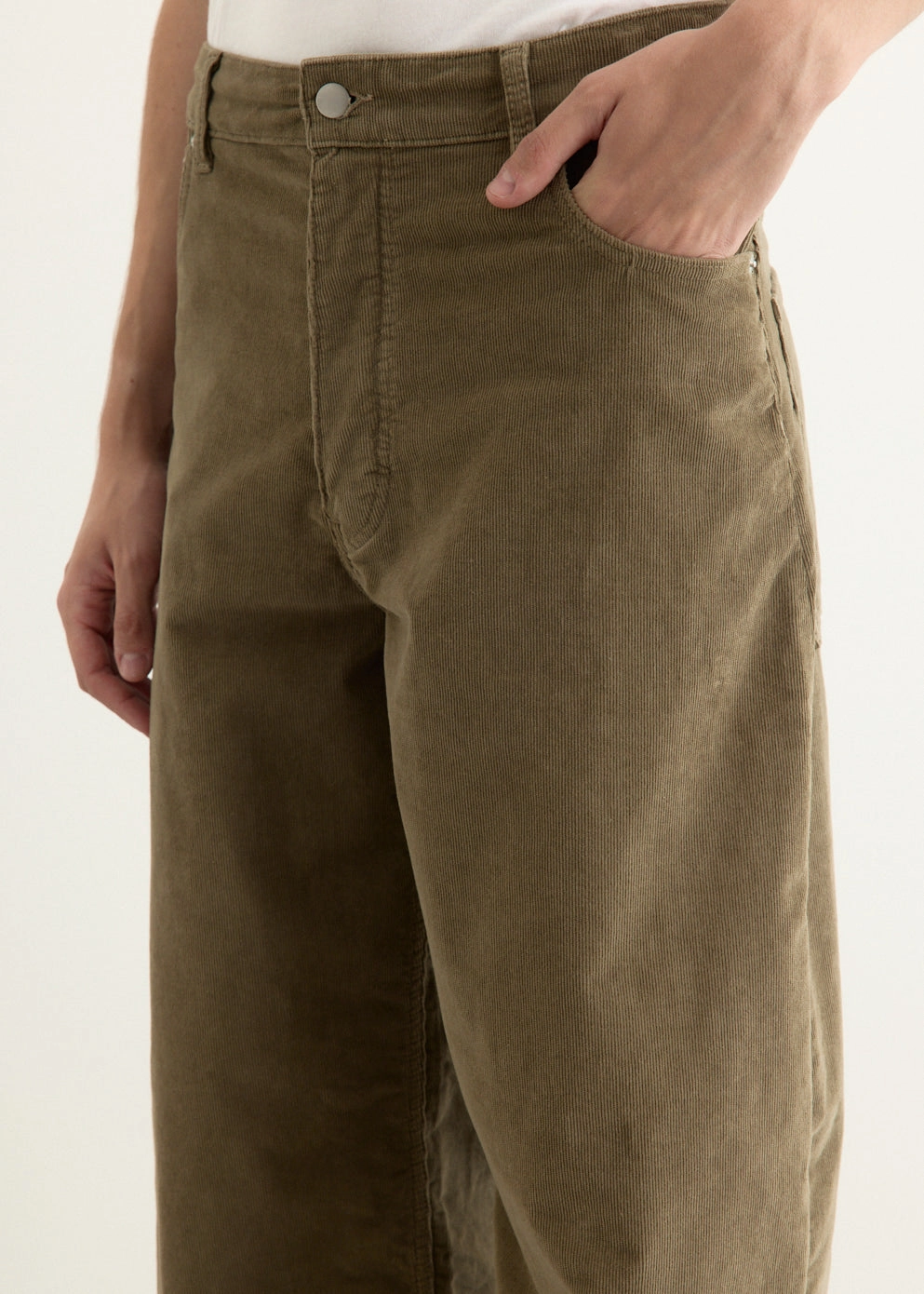 No Frills Fit Workout Ready Paolo Corduroy Volume Pant
