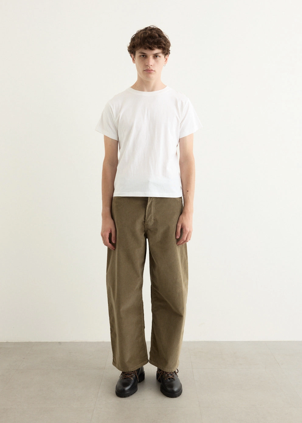 Paolo Corduroy Volume Pant Wrinkle-Resistant Relax Fit Design