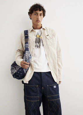 Timeless Fit 5oz MAGPIE Denim Western Shirt