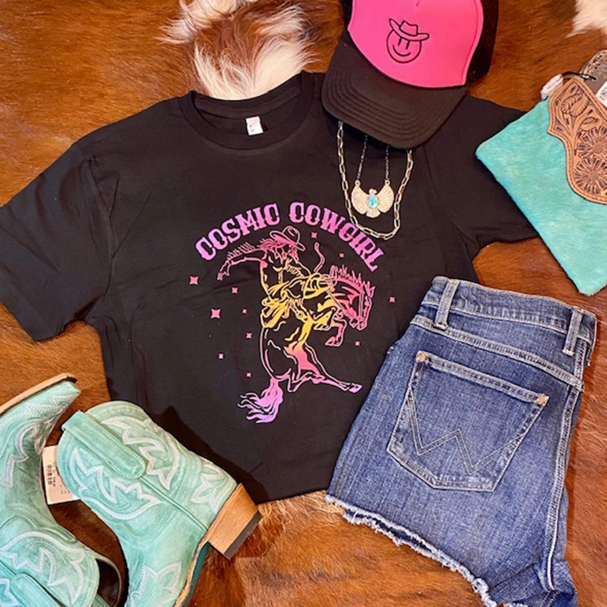 Cosmic Cowgirl Tee AntiStaticLining