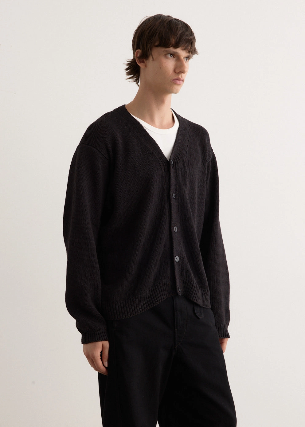 Cotton Washi Hand Frame Cardigan Water resistant coating ripstop fabric