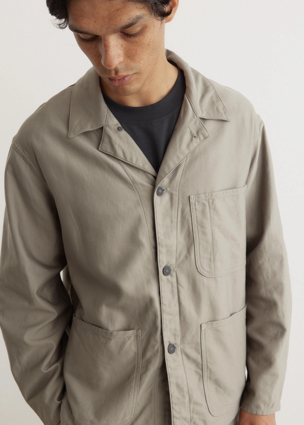 Simple Chill Piece Eco Friendly Construction Coverall Jacket