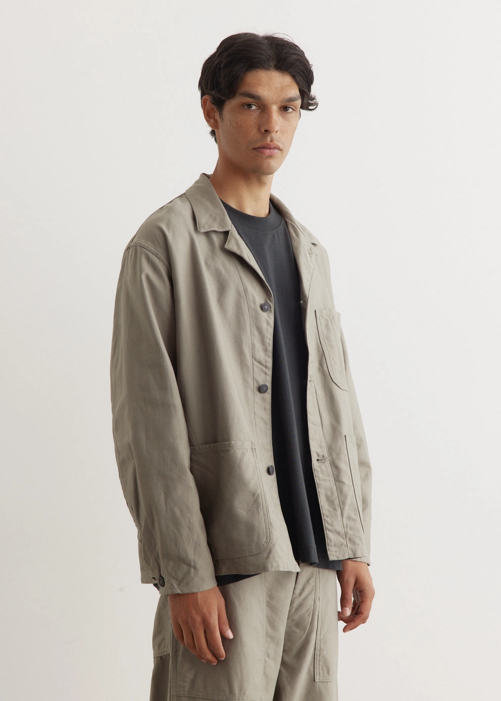 Compact Packability Coverall Jacket