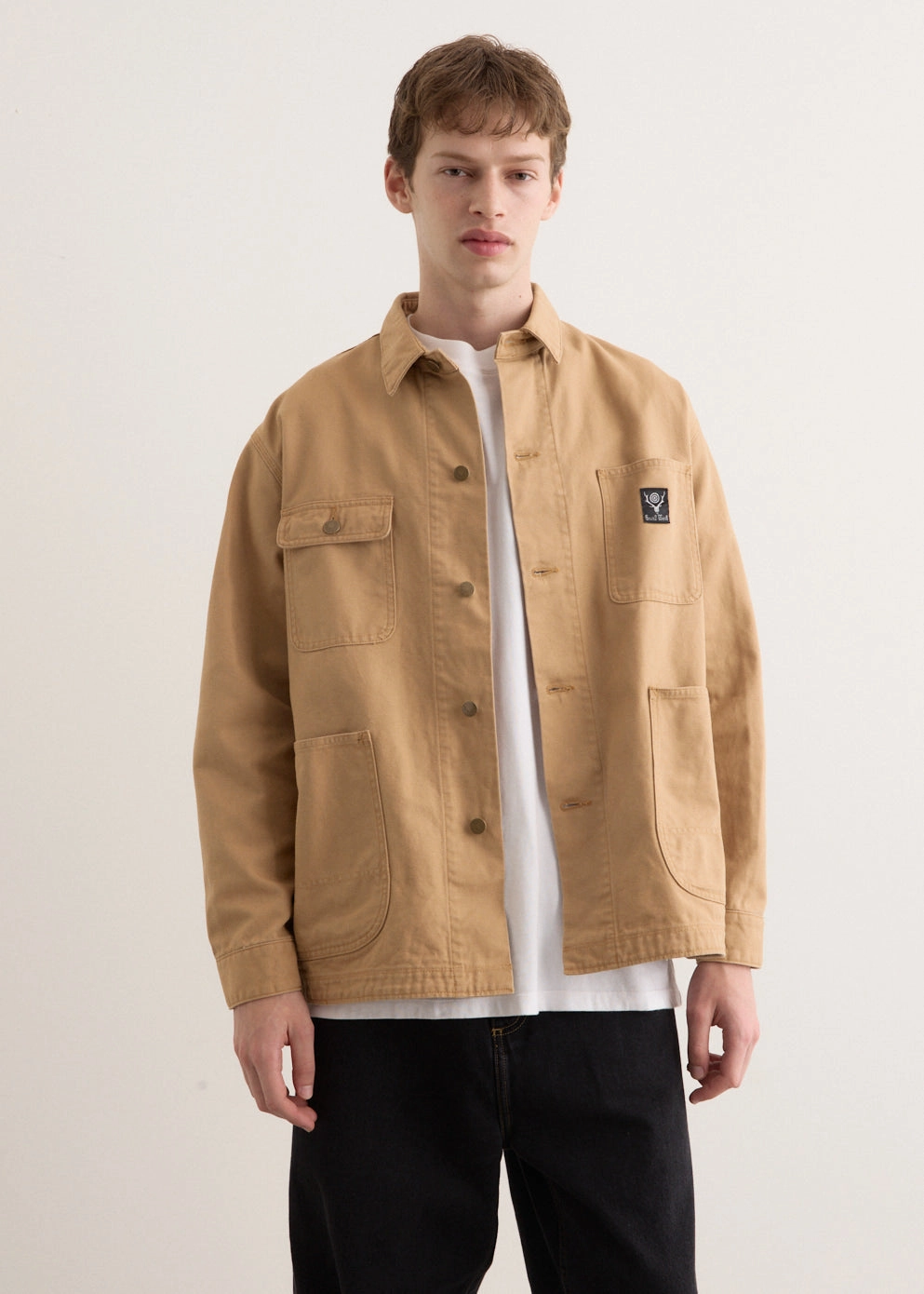 Coverall Elasticated Waistband Zippered Closures