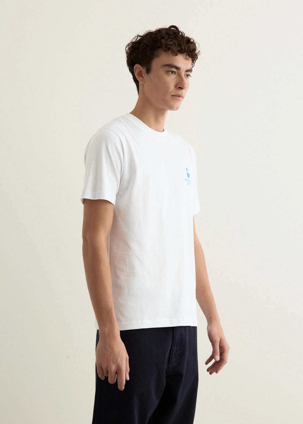 Johannes Organic The Lakes Print T-Shirt Relaxed Comfort Fit