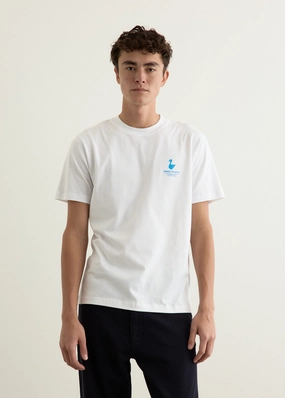 Johannes Organic The Lakes Print T-Shirt Modern Smart Set In Sleeve