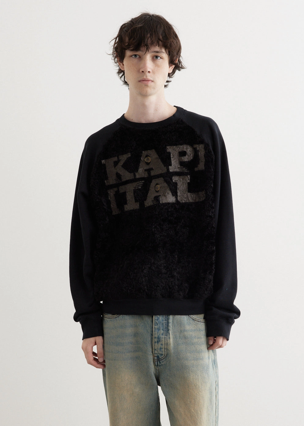 30/-SWTxFur Grizzly Sweatshirt (SPEAKEASY KAPITAL) Flexible Drop Shoulder Seamless Construction Design