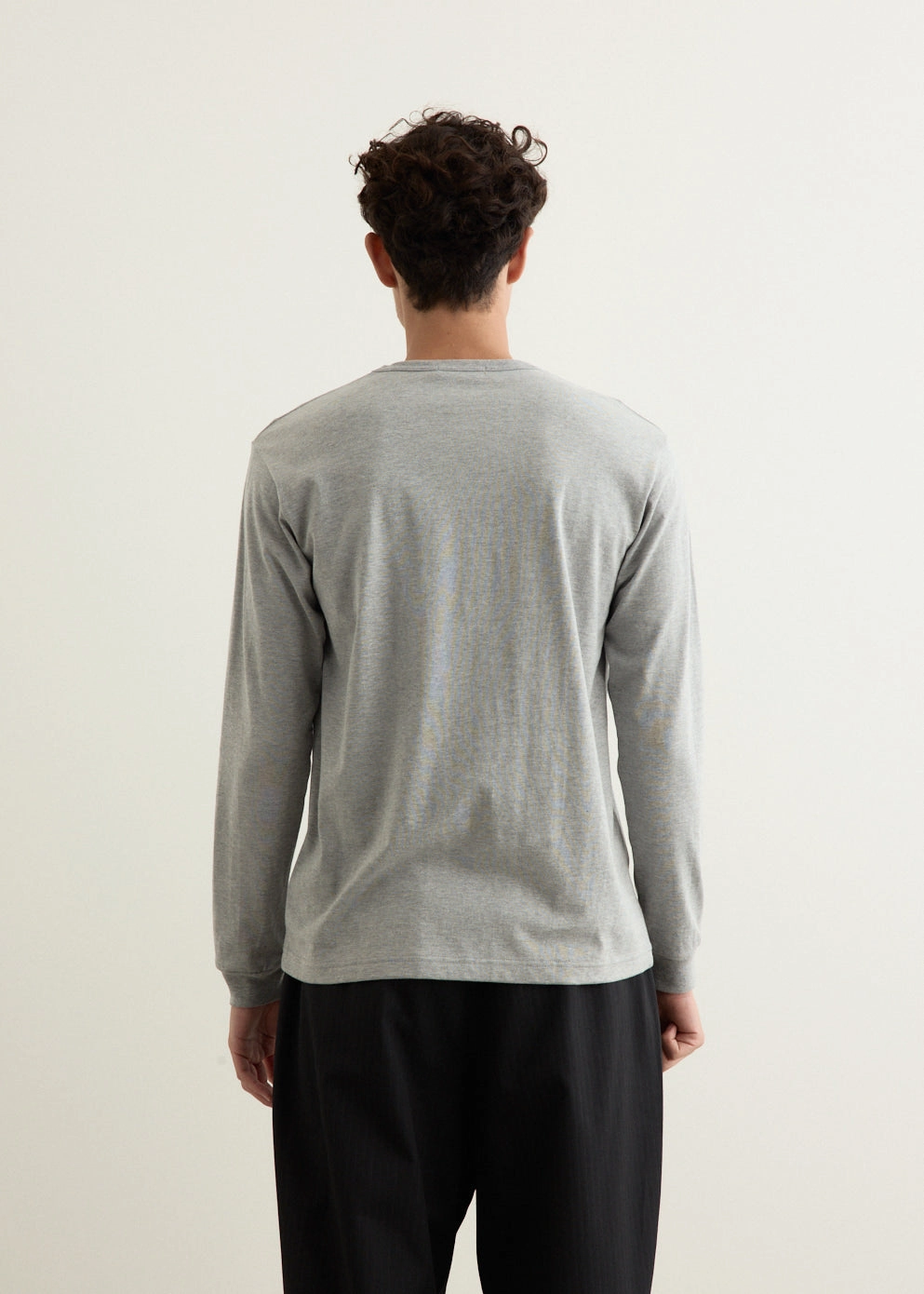 Garment Print Long-Sleeve T-Shirt NonRestrictiveCut