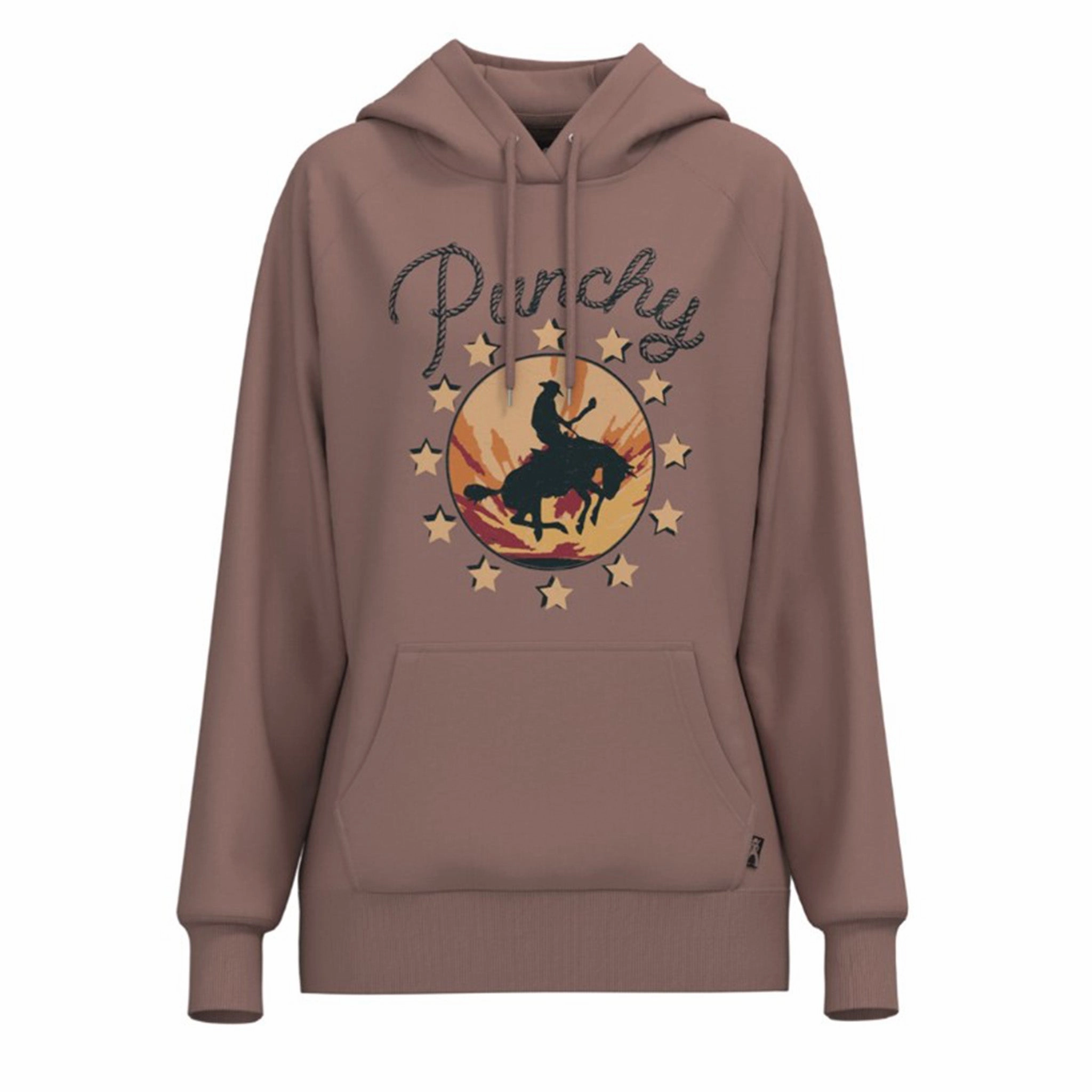 Hooey Women's Punchy Pink Hoodie Waterproof Shell