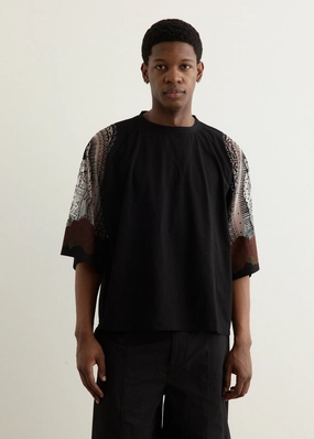 Chic Comfort Burn-Out Jersey Raglan HUGE T-Shirt (Virgin Mary)