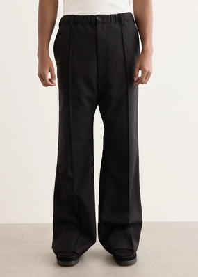 Seamless construction Wrinkle resistant fabric Wool Trousers