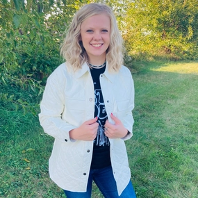 Drop Tail Hem Cream Diamond Quilted Leather Jacket