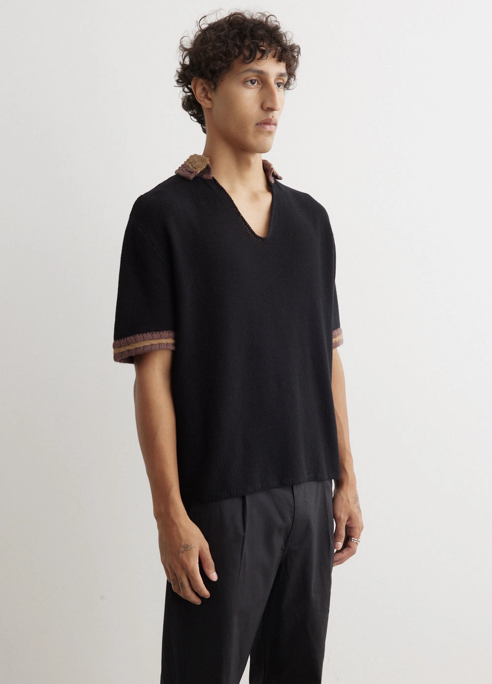 Smart Design Premium Comfort Crochet Collar Polo