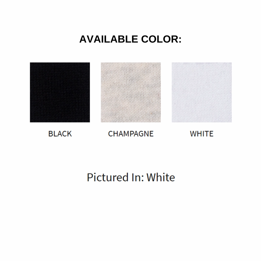 Crystal Stripe Crew Chilly Days Light Fit Design