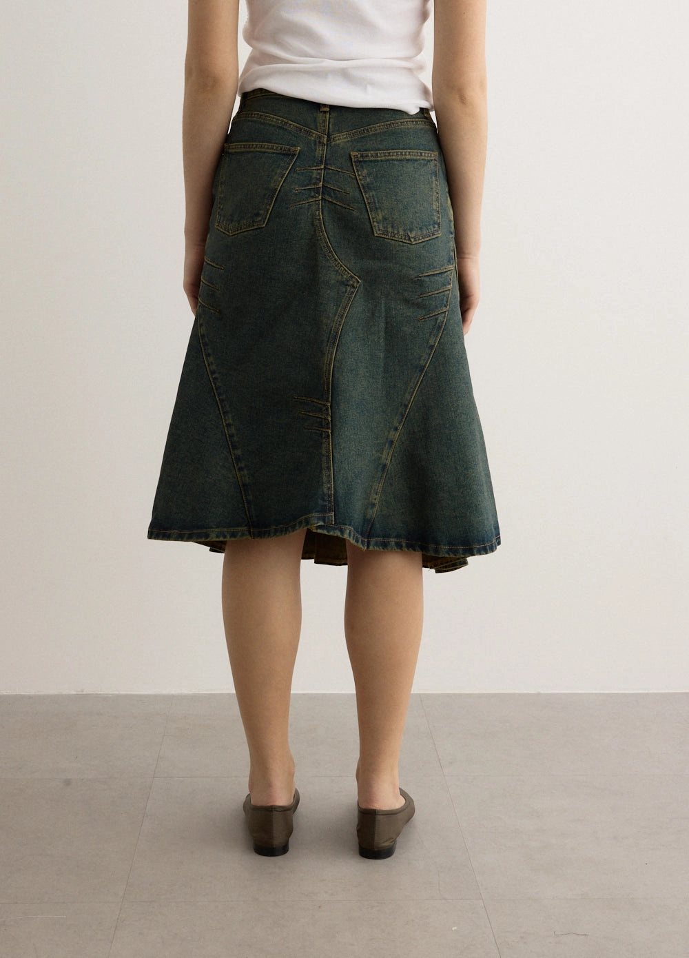 Custom Flare Layered Skirt Feminine Charm Soft Mood
