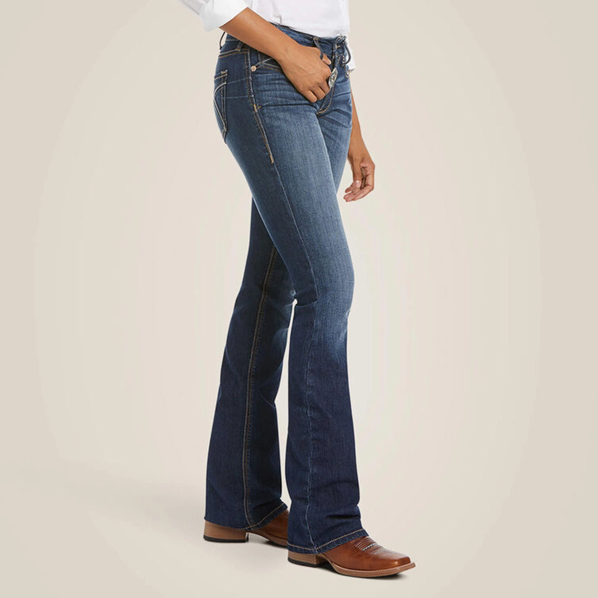 Rainy Day High Quality Ariat Women's Lita R.E.A.L. Rosa Boot Cut Jean