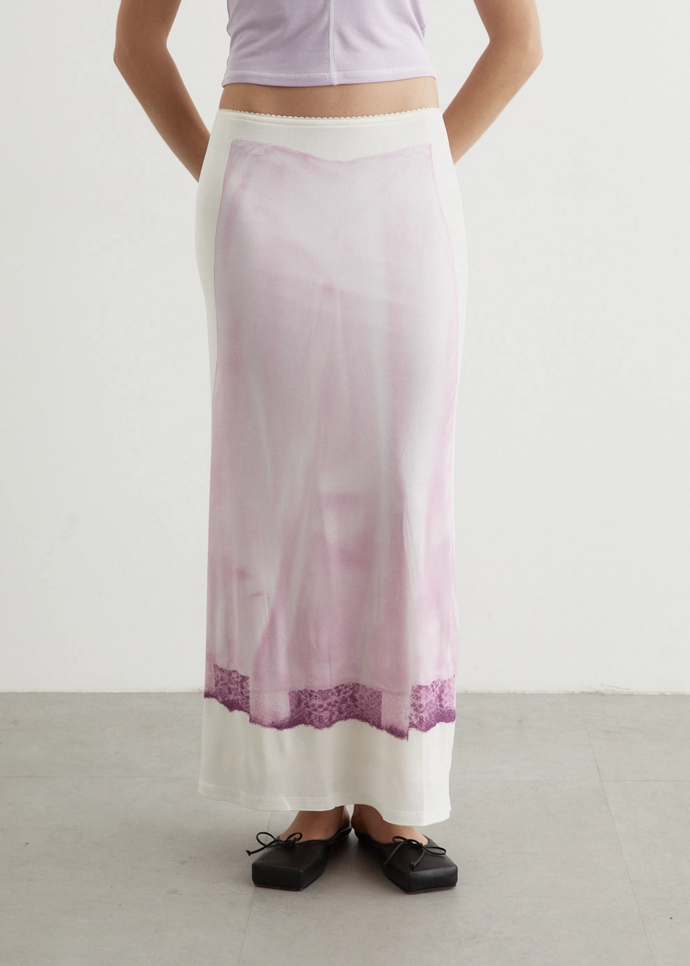 Dalloway Printed Skirt Tonal Layering