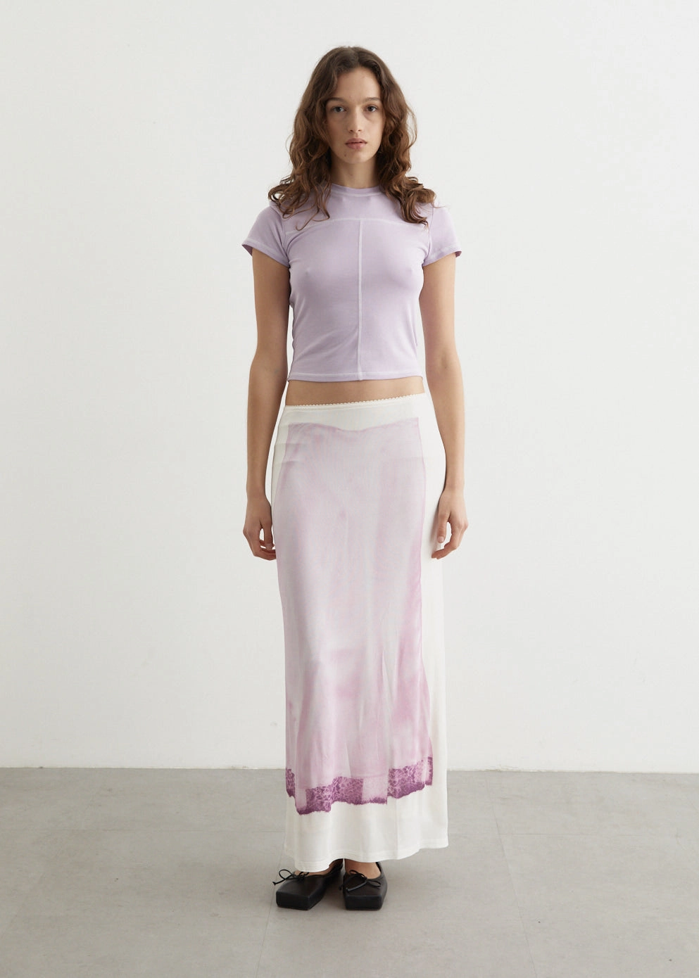 understated look Simple Fashion Dalloway Printed Skirt
