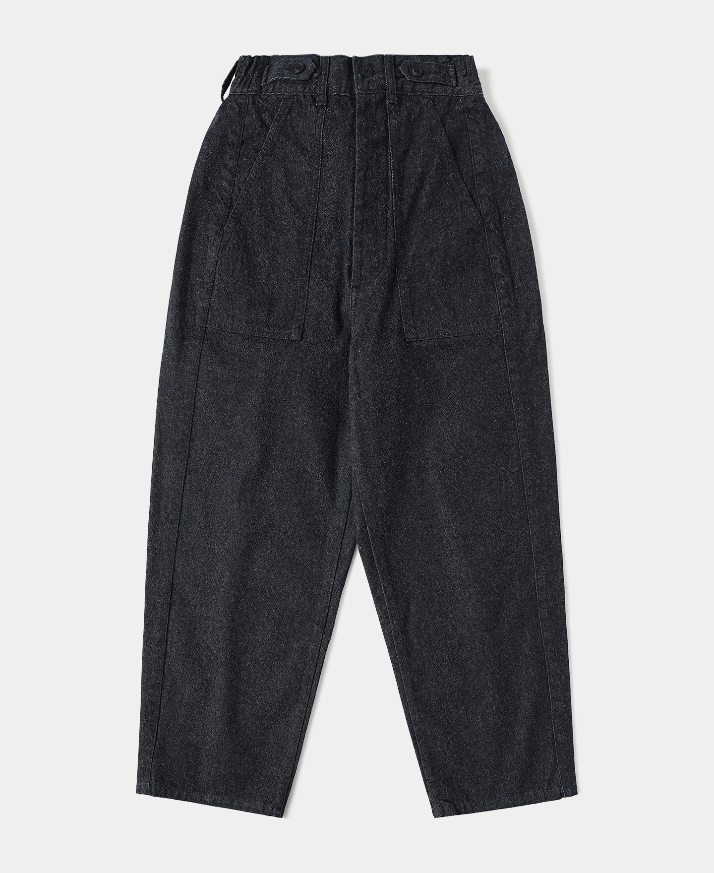 Sporty Comfort 12oz US Army MOD Wide-Leg Denim Trousers