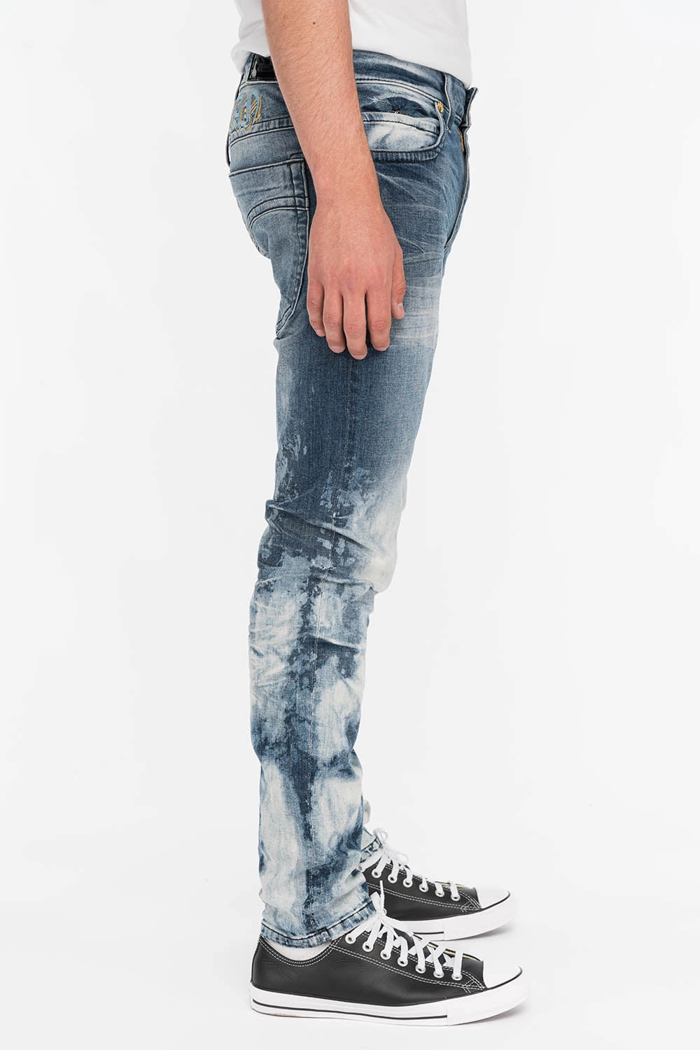 Streetwear Mood SKINNY MENS JEANS IN CLOUD JAPAN