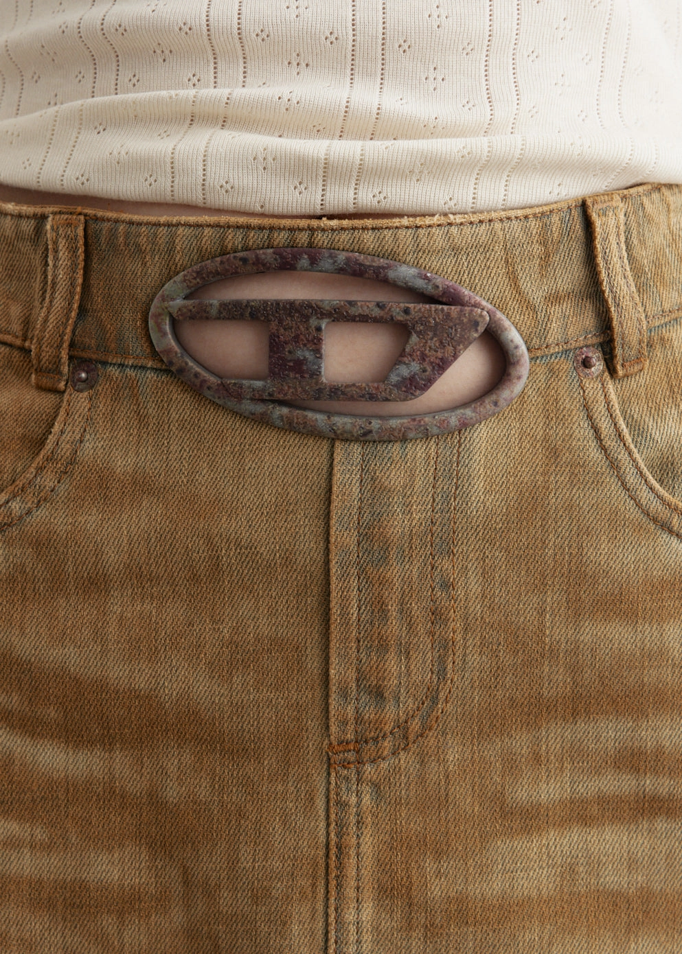 Layered Design De-Ron-Fsf Gonna Skirt