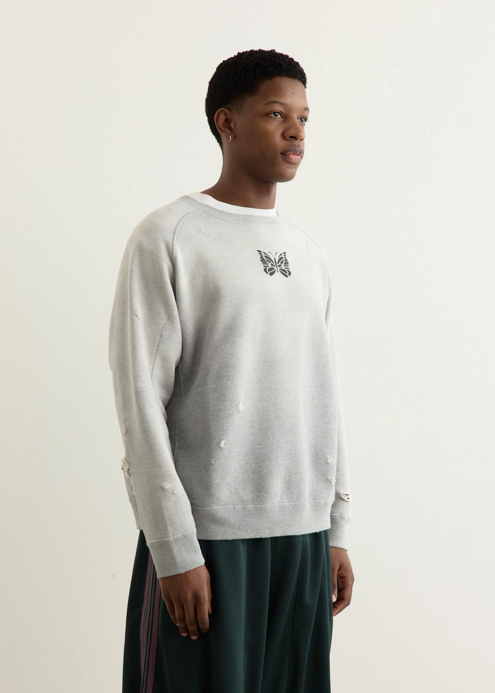 Recycled Yarn Deconstructed Sweatshirt