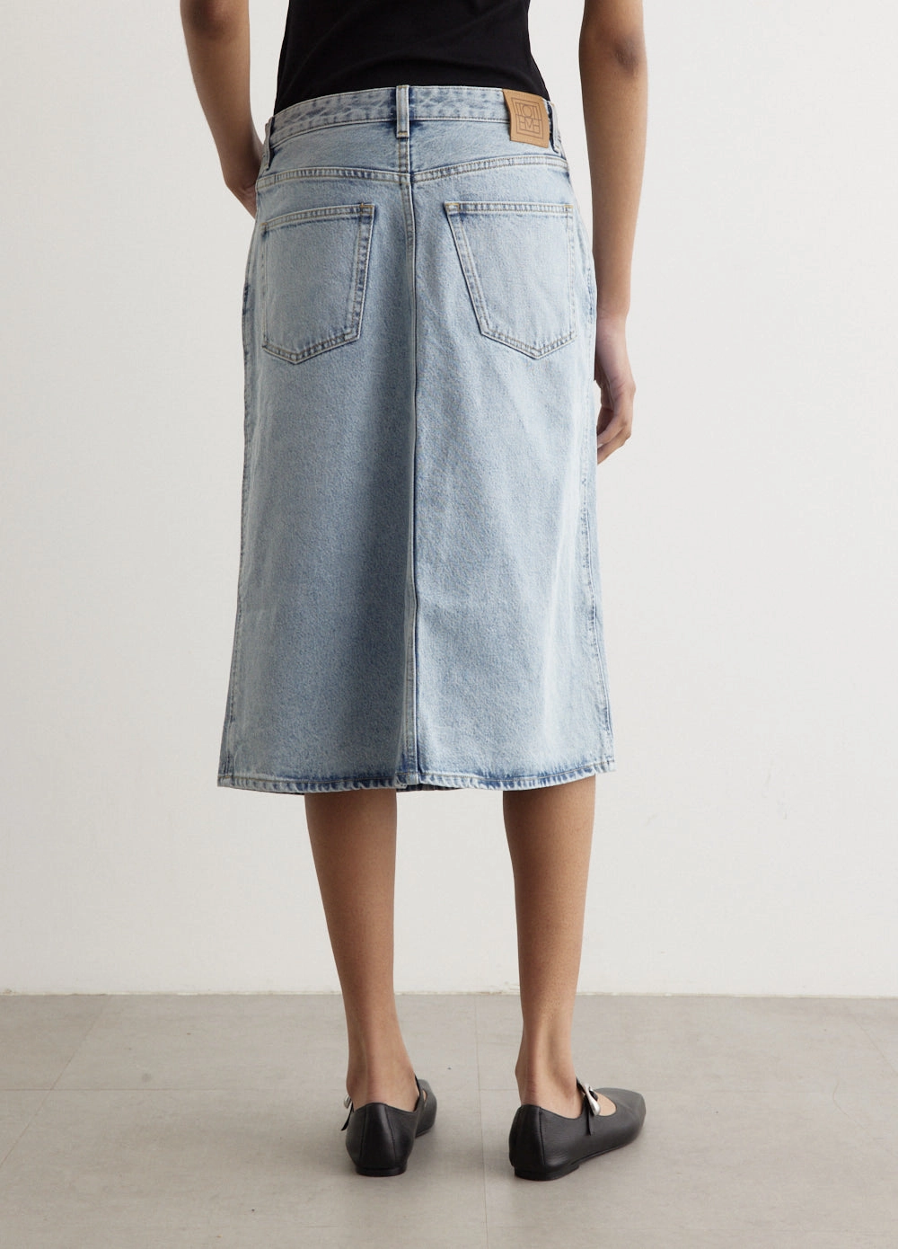 Modest Wear Denim Midi Skirt