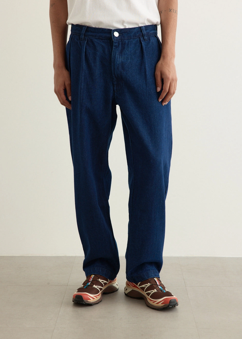 Indoor Comfort Perfectly Relaxed Denim Part Timer Pants