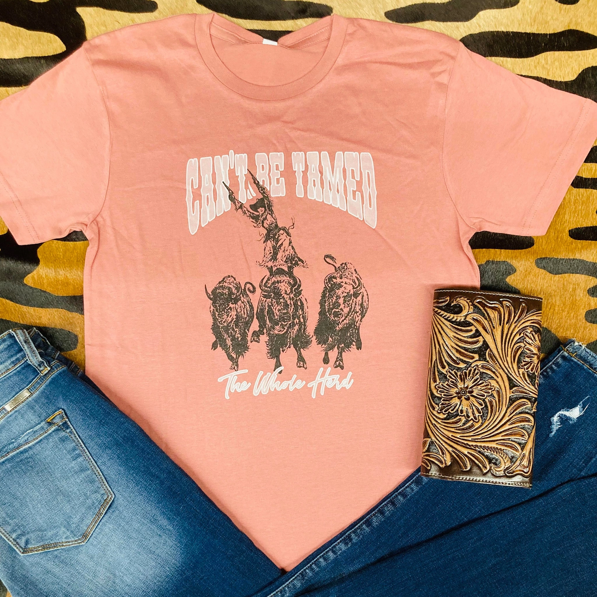 Can't Be Tamed Tee LongLastingDurability