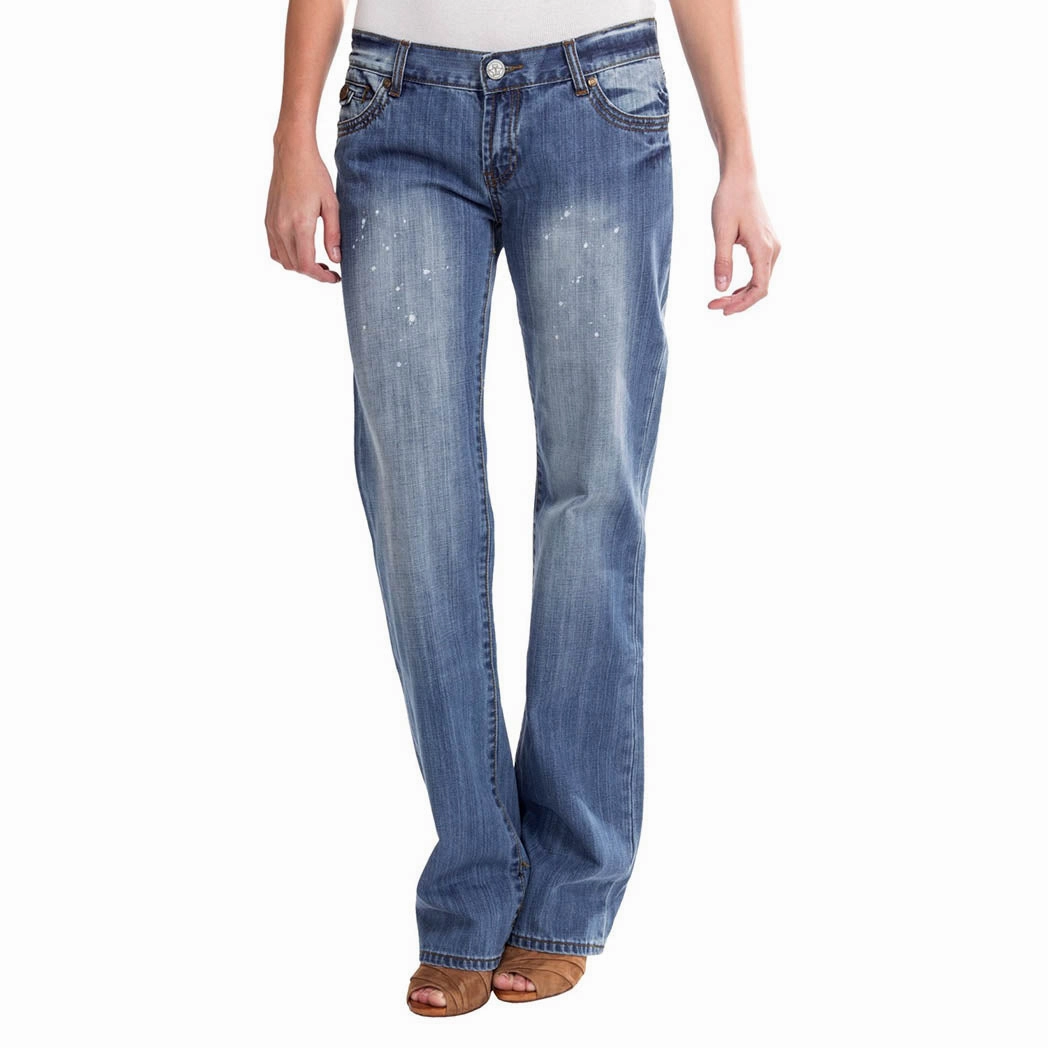 Tin Haul Mimi Paint Splash Bootcut Jean Winter Warmth Professional Wear