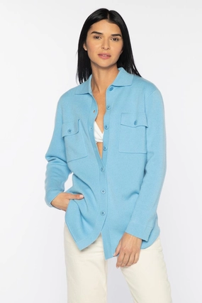 Doubleknit Shacket Light and Cozy