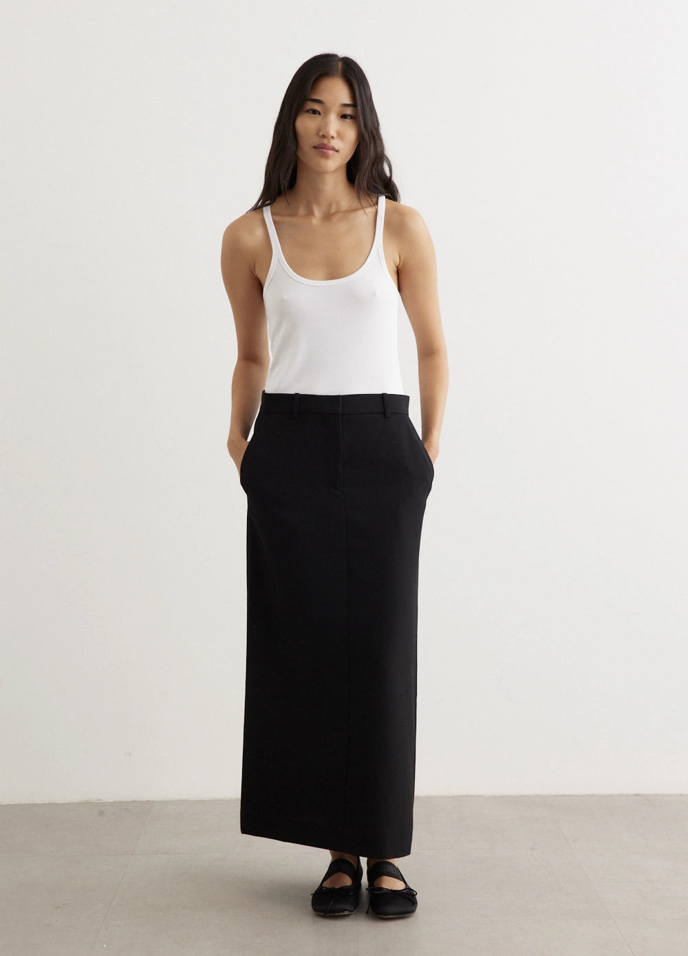 Low-Waist Straight Skirt Non Irritating Texture