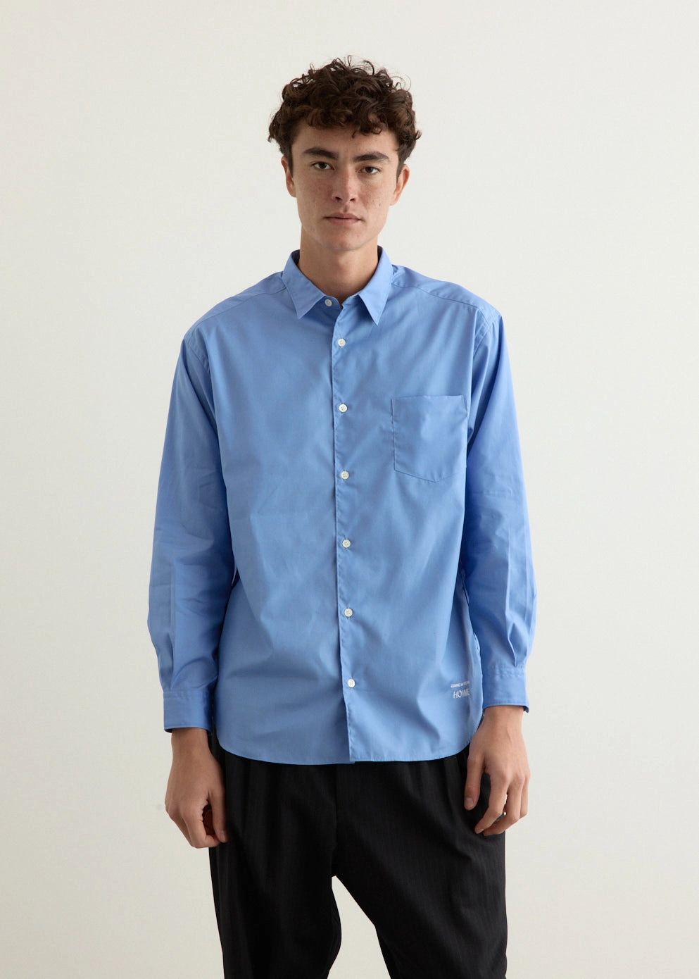 Cotton Broad Logo Shirt Comfy Look Mountain Retreat