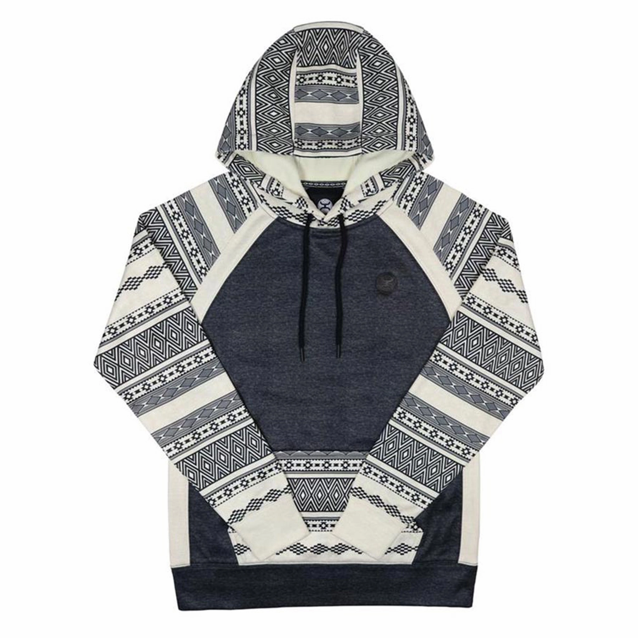 Temperature control Hooey Women's Maya Black & Cream Hoodie