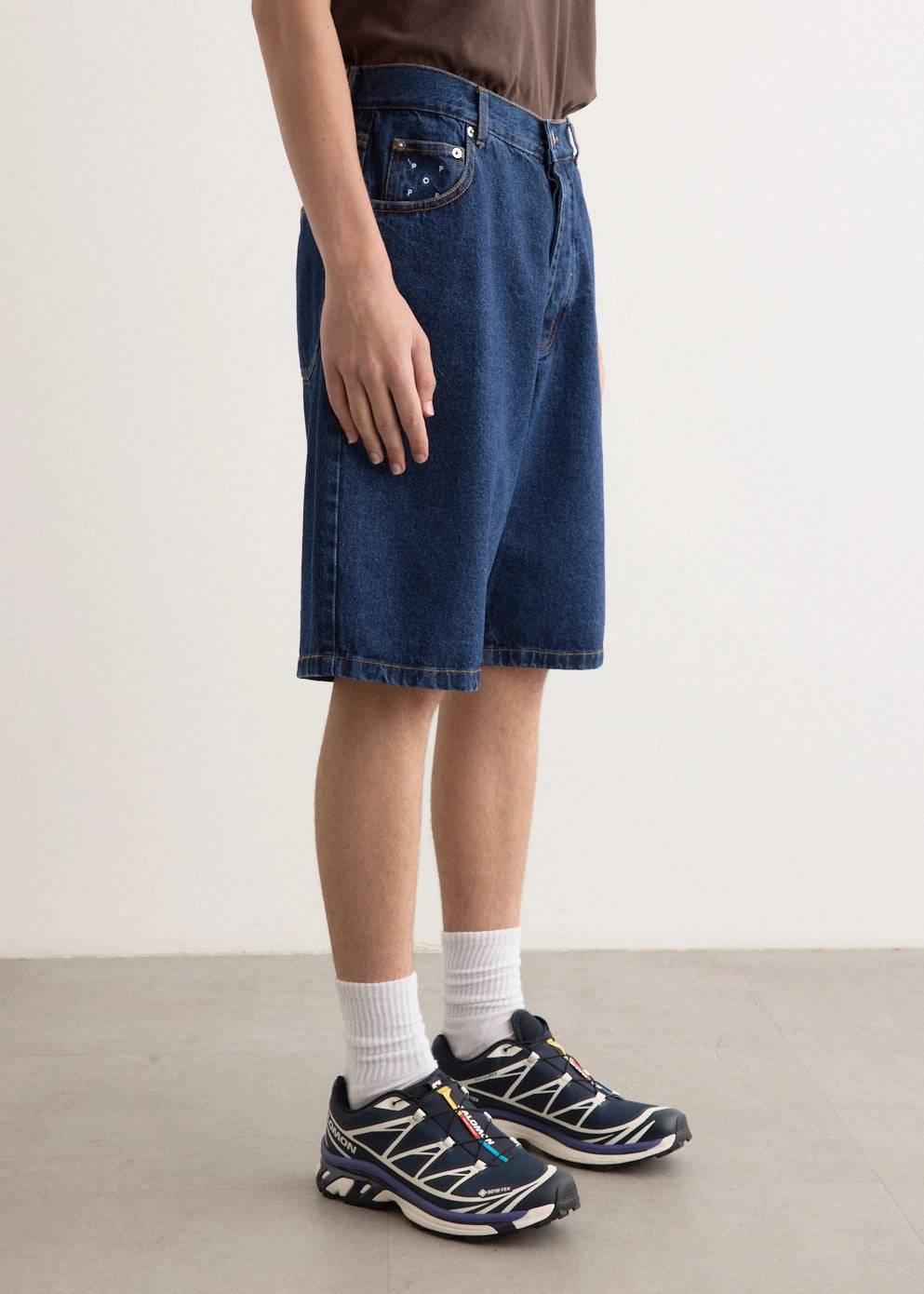 Abrasion Resistant Material color - fast DRS Denim Shorts