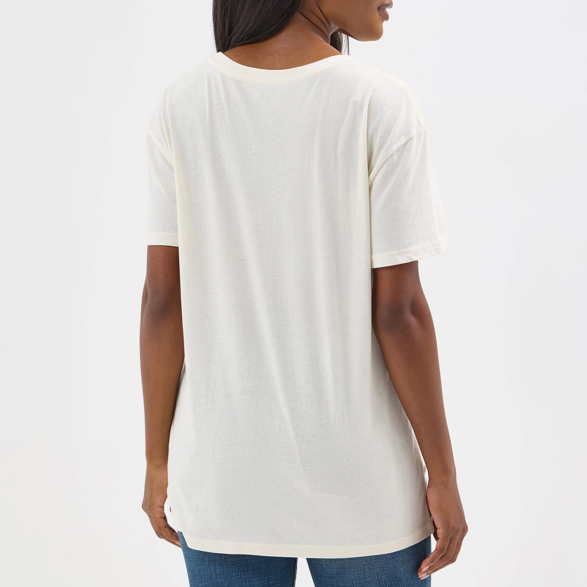 Wrangler Women's Long Live Cowboys Graphic T-Shirt Stain Repellent Coating AntiPilling Finish