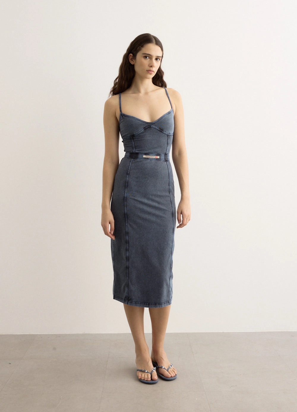 Peplum-Style Fit Easy D-Ony Dress