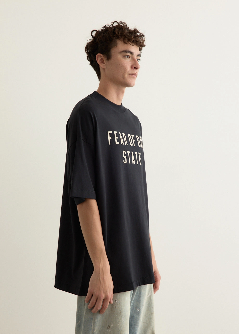 90s Fit T-Shirt Side Vent Design