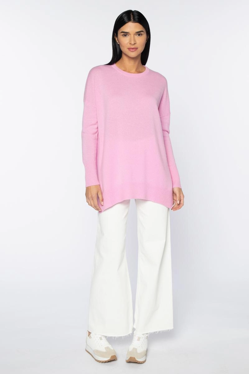 Easy Crew Pullover Flexible Waist Light Knit