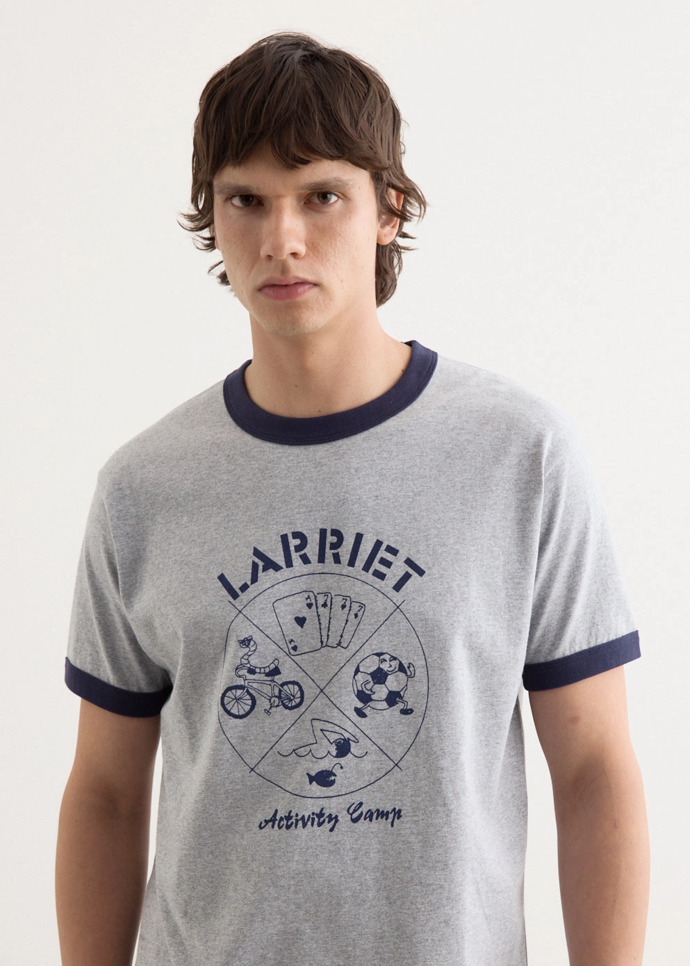Sporty Fashion Ethically Sourced Material Camp Larriet T-Shirt