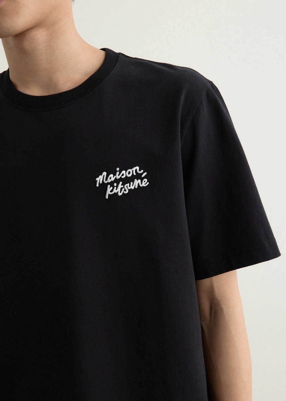 Handwriting Comfort T-Shirt Slim Style