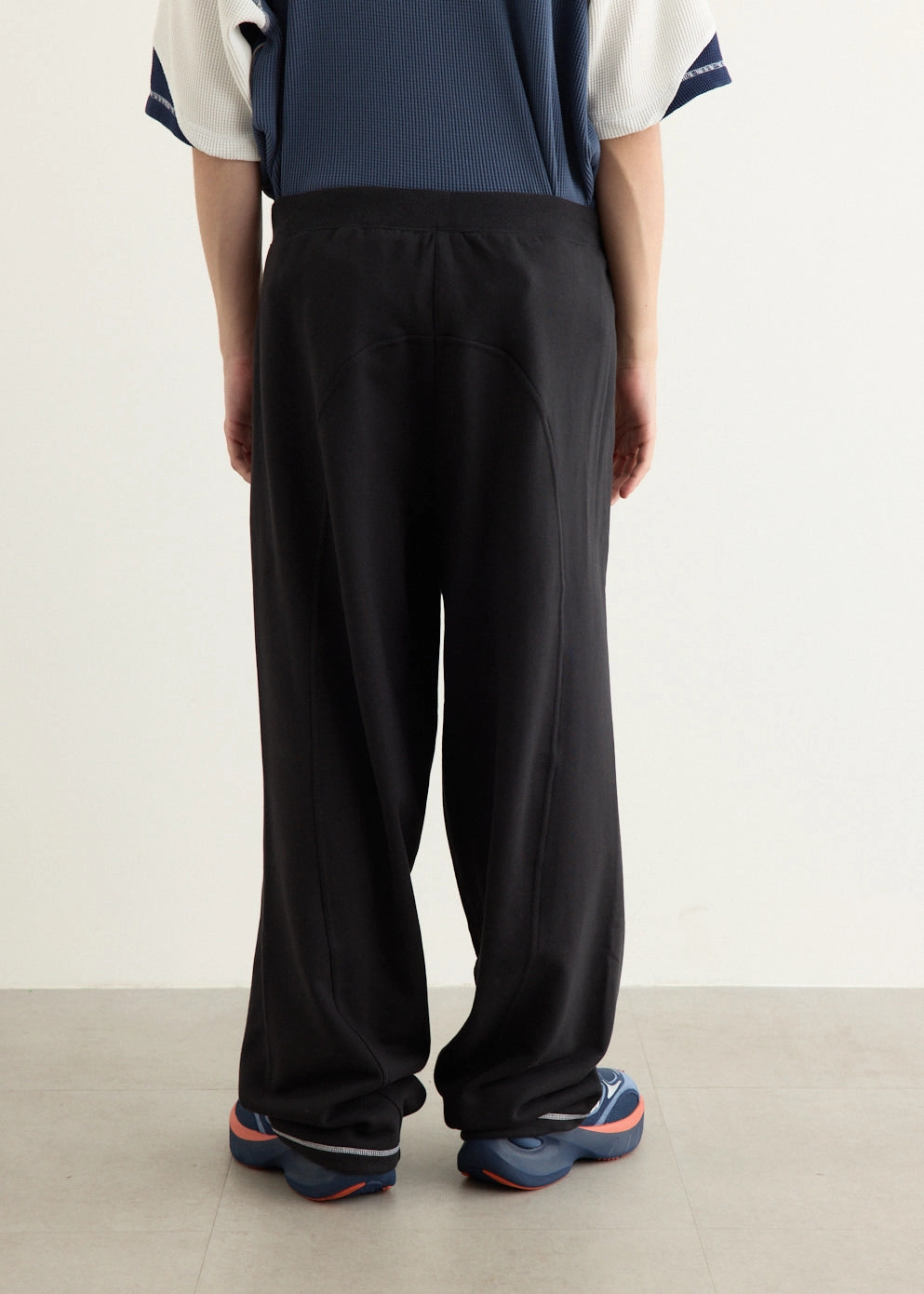 Santa Monica Sweatpants Laser Cut Perforations Travel Friendly