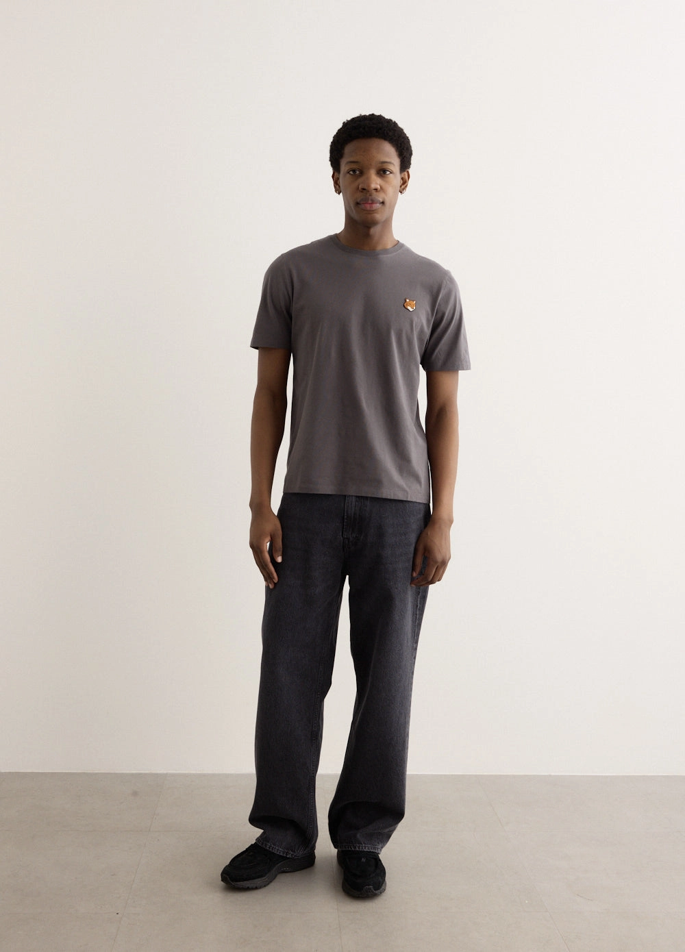 Elastic Fit Effortless Comfort Wear Fox Head Regular T-Shirt