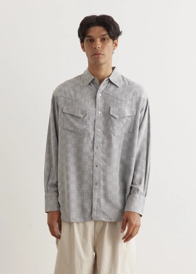 Standalone Option Western Jacquard Shirt