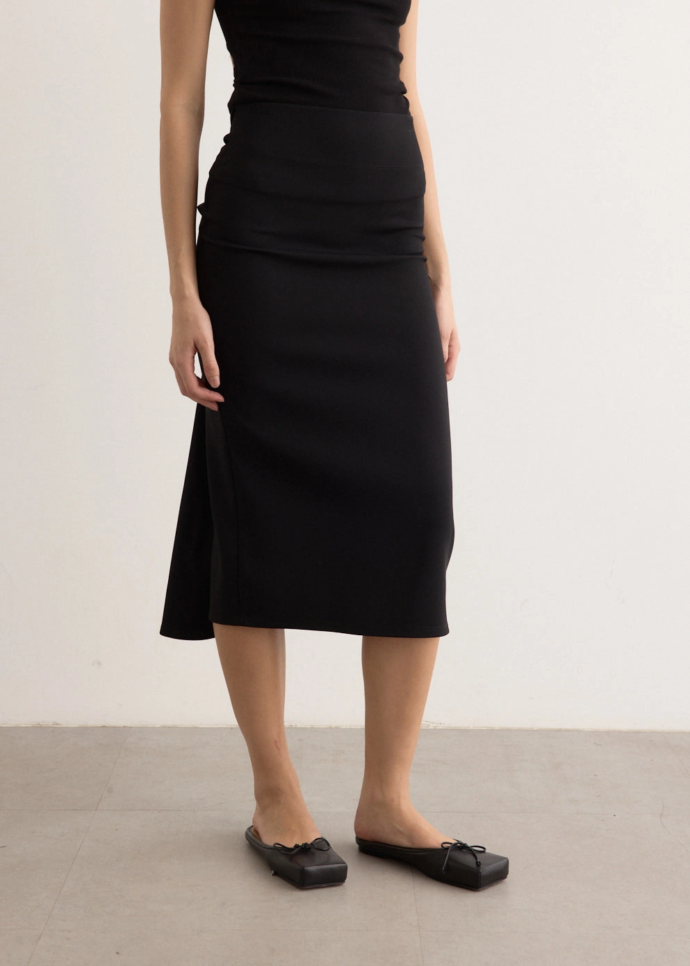 La Jupe Sablier elastic waistband Jewel Tones