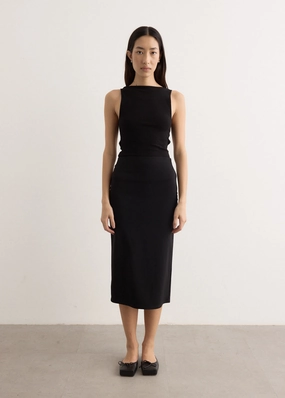 La Jupe Sablier Tassel accents high contrast