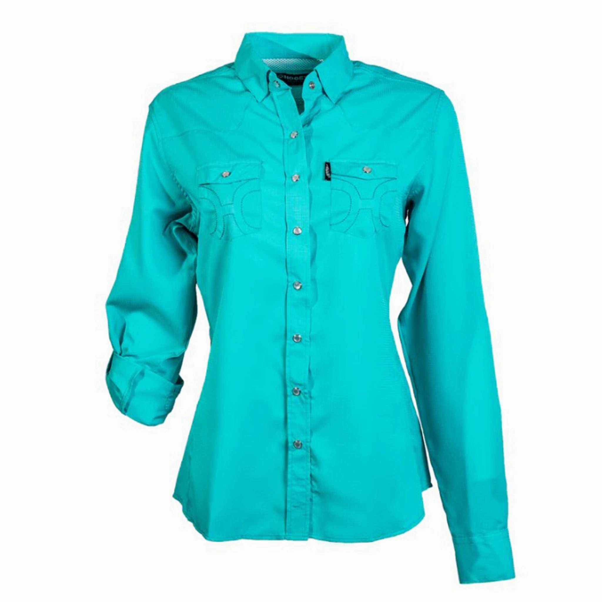 elegant design Hooey Women's Sol Blue Curaco Long SLeeve